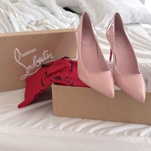 Louboutin Sporty Kate 85 Patent Pump